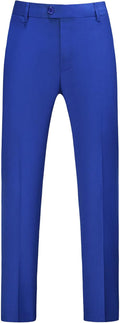 MOGU Mens Dress Pants Front Flat Fit Casual Pants - Wrinkle Free This