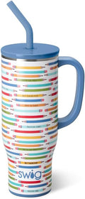 Swig Life 30oz Mega Mug: Insulated Tumbler with Handle & Straw