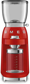 Smeg Red Retro Coffee Grinder - Grind to Perfection!