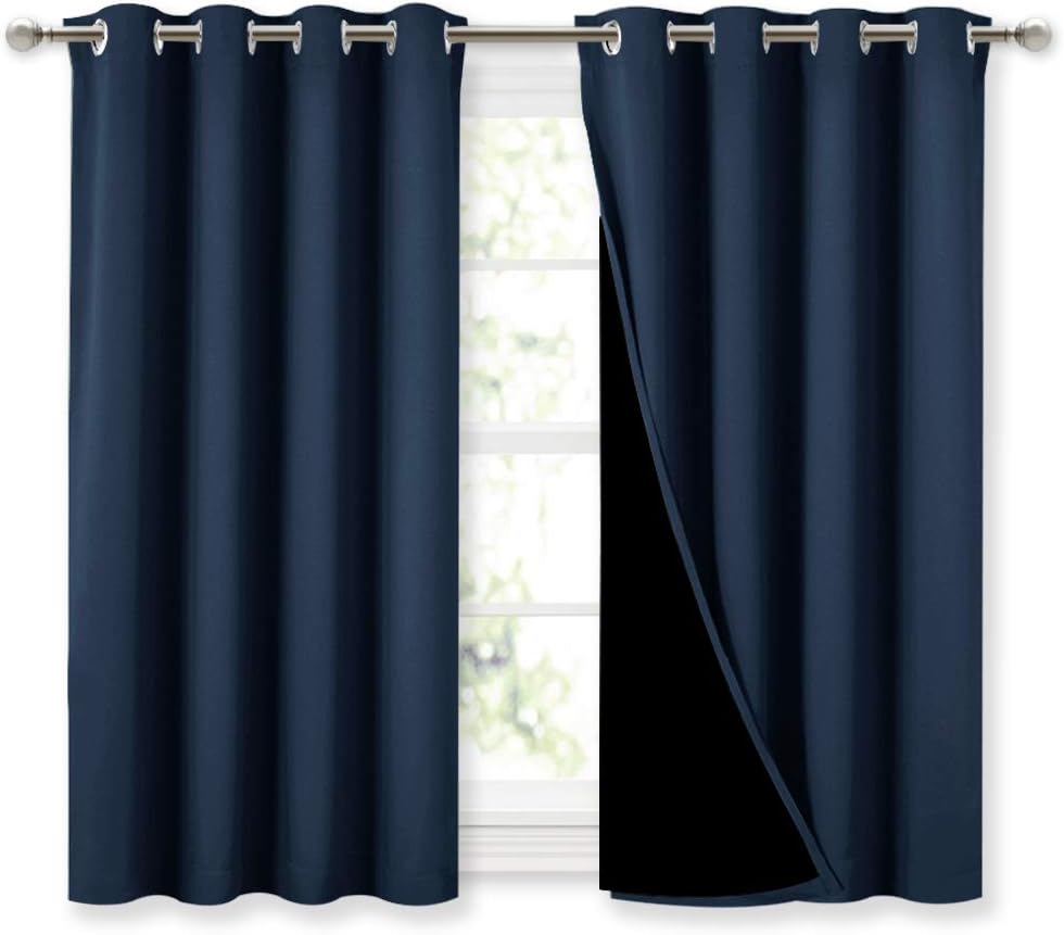 NICETOWN Blackout Curtains with Thermal Insulation for Windows