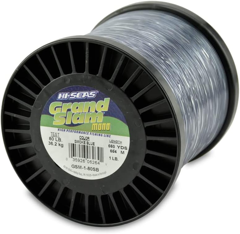 HI-SEAS Grand Slam Monofilament Fishing Line - Strong & Durable