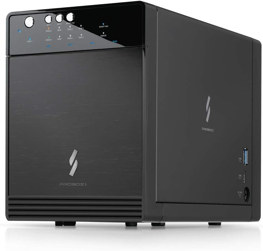 High-Speed 24TB USB-C RAID Enclosure - Mediasonic