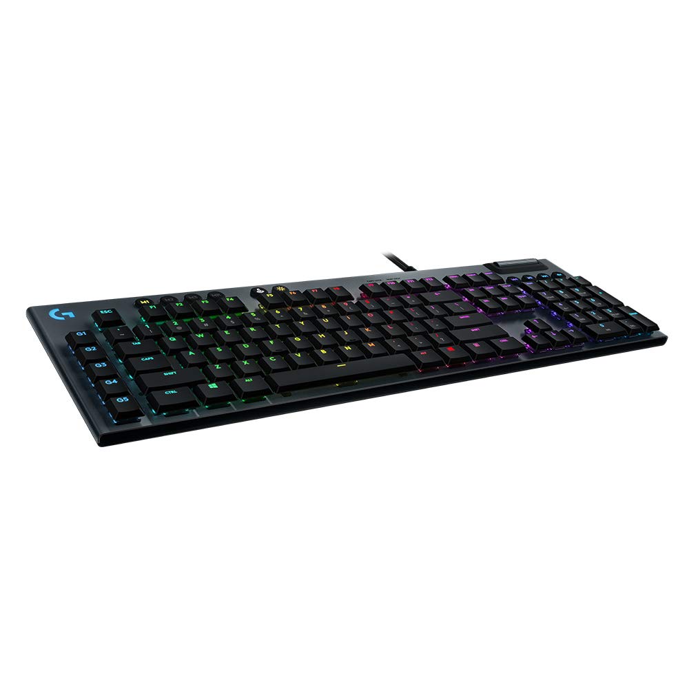 Logitech G815 RGB Gaming Keyboard - GL Clicky, 5 G-keys