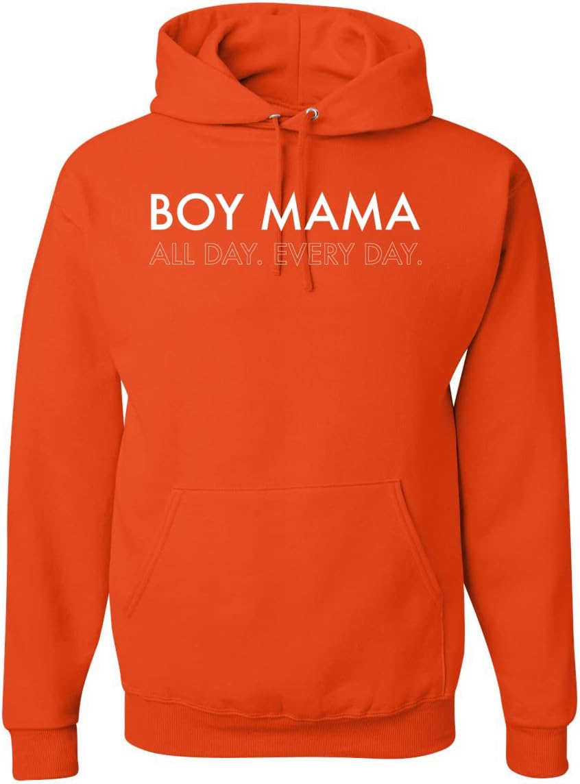 Wild Bobby Boy Mama All Day Everyday Mom Son Gift Hoodie