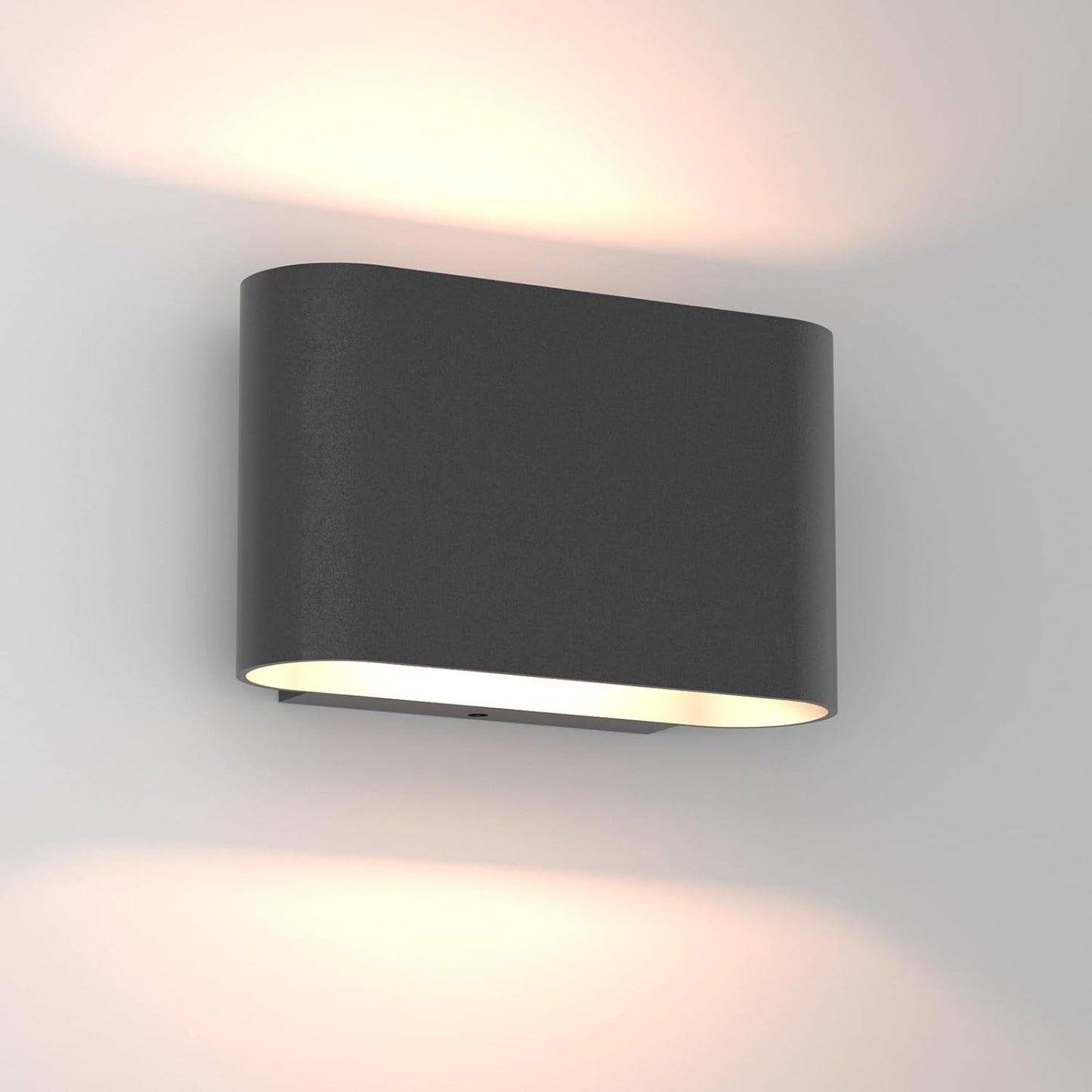 Aipsun Black LED Wall Sconces for Modern Indoor Lighting