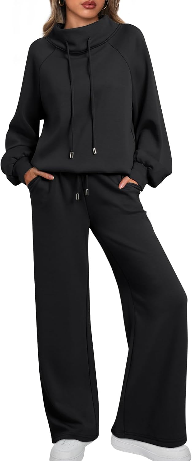 Stylish AUTOMET Lounge Sets for Women: Cozy Fall Tracksuit