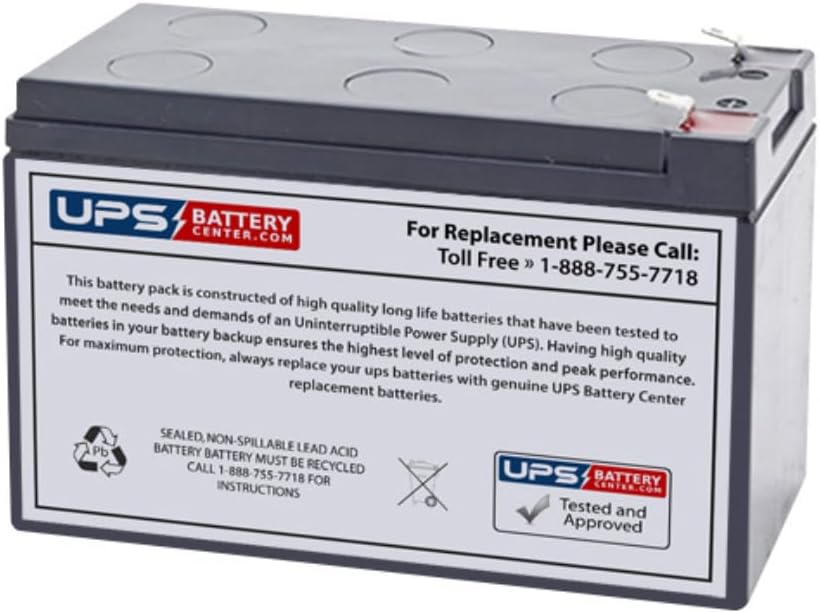 12V 9Ah Replacement Battery for CyberPower CP850PFCLCD UPS