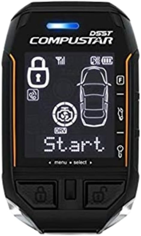 Compustar 2WT11R-SS 2 Way Replacement DSS Remote with 3 Mile Range