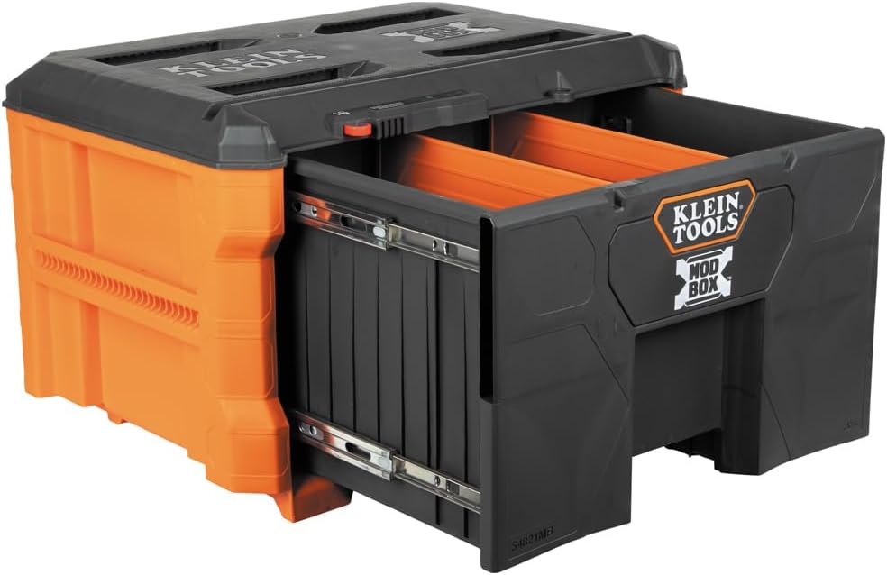 Klein Tools MODbox 1-Drawer Tool Box Organizer for Heavy-Duty Use