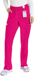 EDS Essentials Scrubs for Women Tall Pull-On Yoga-Inspired Pant
