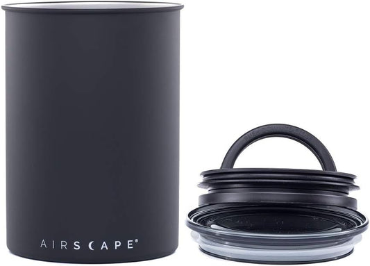 AirScape Stainless Steel Coffee Canister for Freshness
