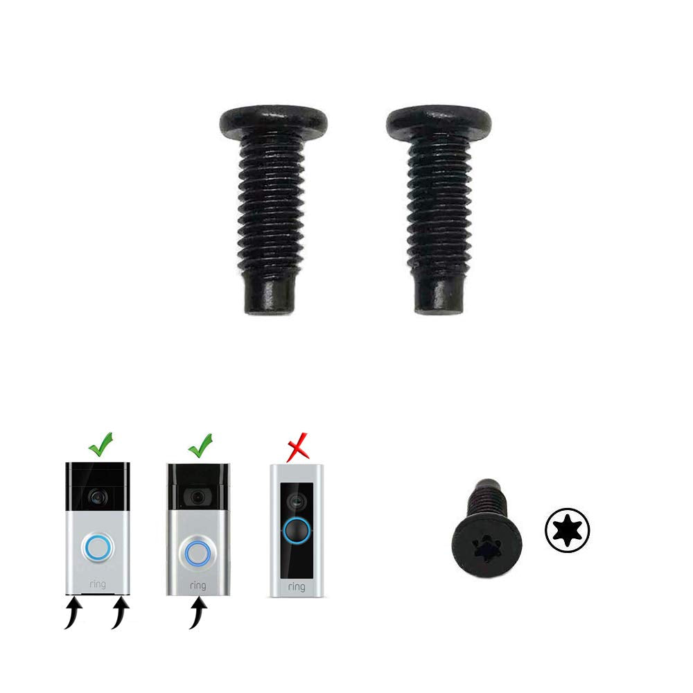 Enhance Security: Ring Doorbell Screws (2 Pack)