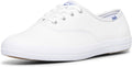 Keds Women's Champion Leather Lace Up Sneaker - Classic Comfort Shoes