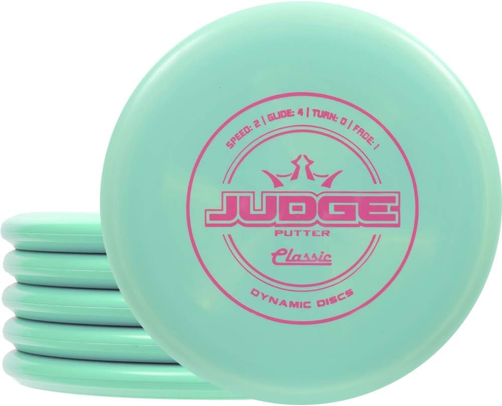 Dynamic Discs Judge Disc Golf Putter Set for Men and Women