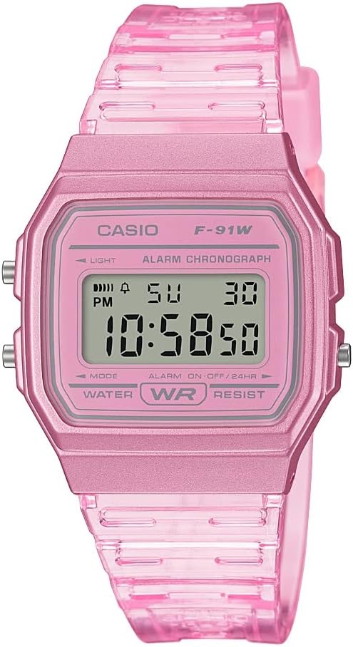 Casio F91W Digital Watch: Lightweight, Water Resistant & Stylish