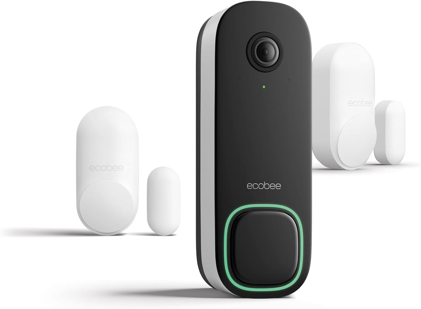 ecobee Security Bundle Pack with Smart Doorbell Camera & Sensors
