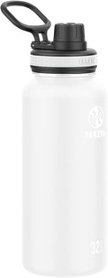 32 oz White Insulated Water Bottle with Spout Lid - Takeya