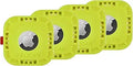 Pelican Protector Airtag Holder - 4 Pack Yellow - Shockproof Stick-On