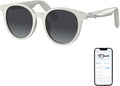 Smart Sunglasses Round Polarized Bluetooth Glasses for Travel