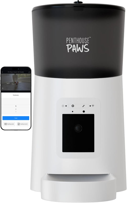 PENTHOUSE PAWS Smart HD Cat Feeder - 1080p Night Vision