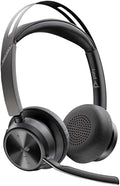Poly Voyager Focus 2 Headset - Noise-Cancelling Bluetooth Over-Head