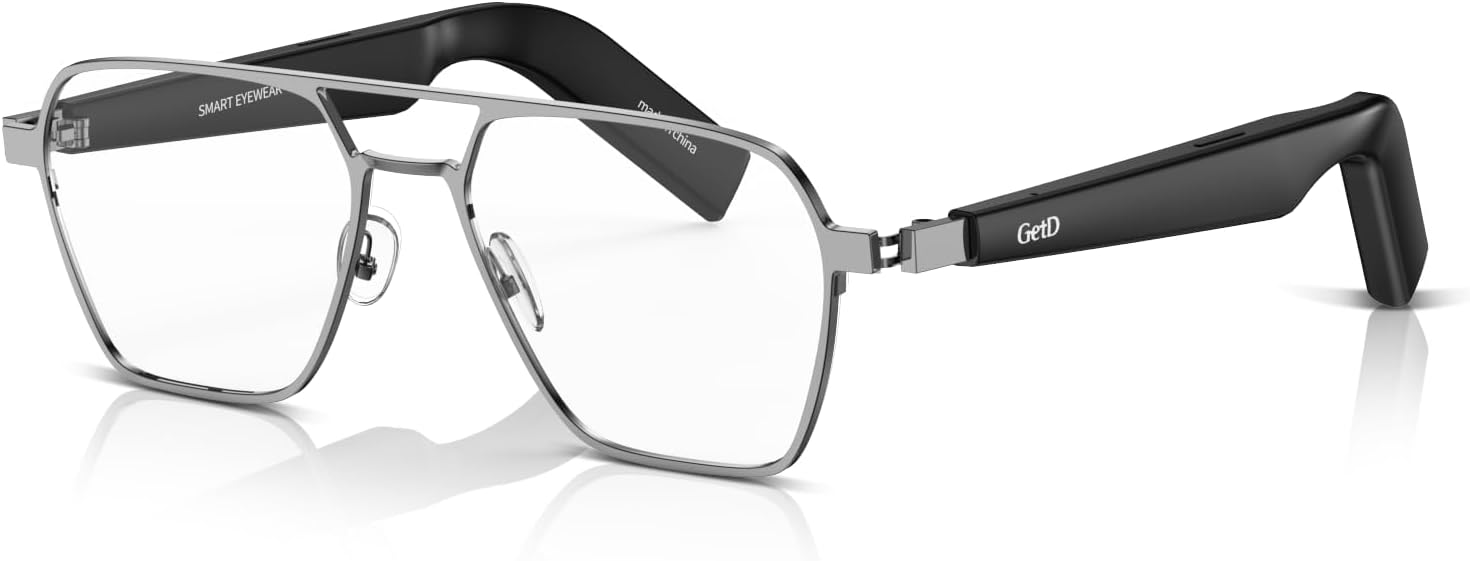Wireless Smart Glasses: 11H Battery, Anti-Blue Light Protection