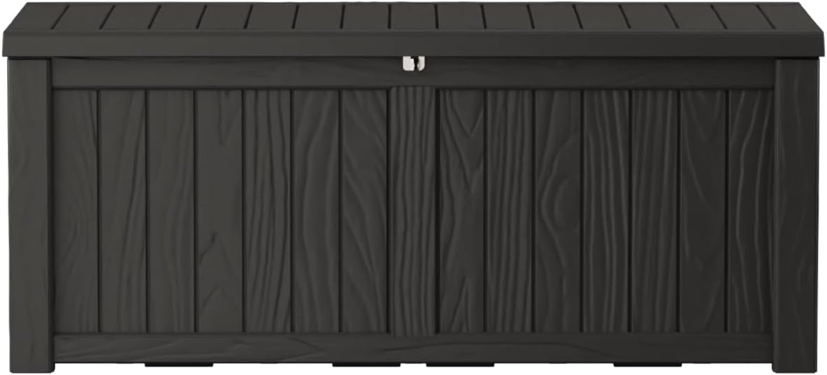 150 Gallon Outdoor Storage Box for Cushions and Tools