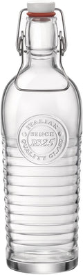 Bormioli Rocco Vintage Flip Top Glass Bottles - Pack of 6