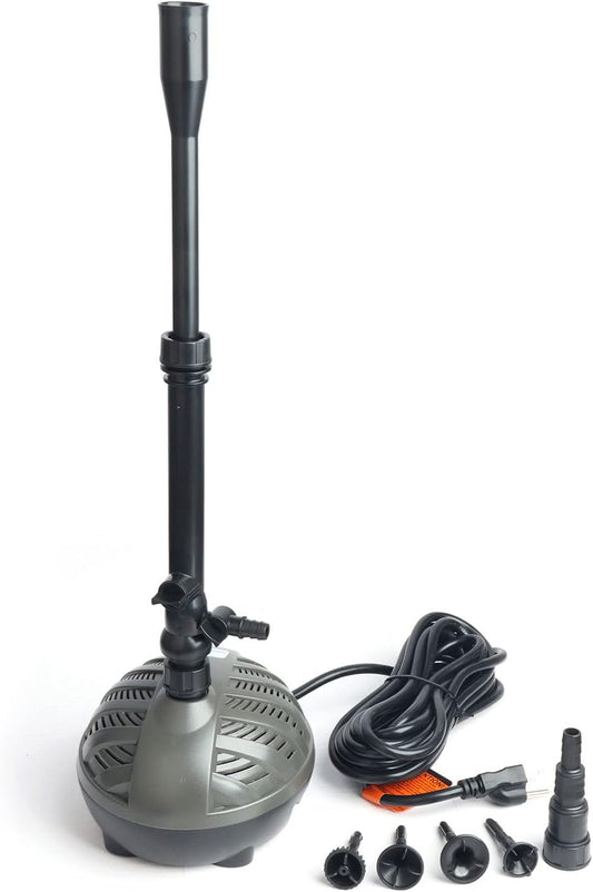 WaterRebirth HSP1000N Turtle Shell Submersible Pump for Aquariums