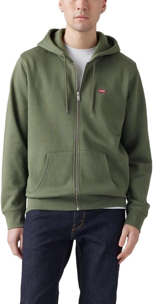Levi's Core Zip Up Hoodie for Men - Cozy and Versatile Wear