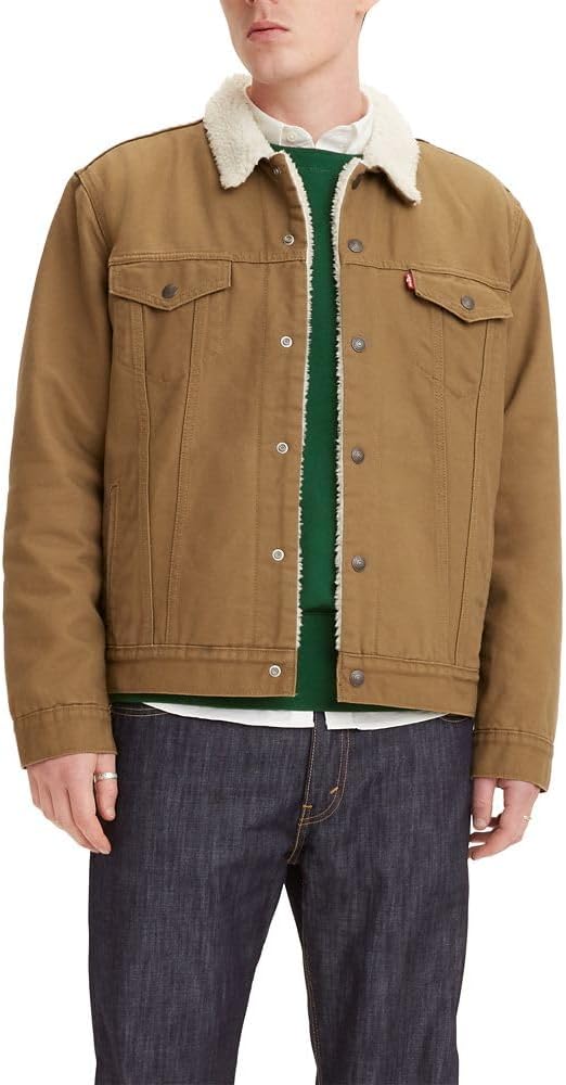 Levi's Men's Sherpa Lined Trucker Jacket for Everyday Style