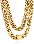 Bandmax Mens Stainless Steel Chain Necklaces for Stylish Looks