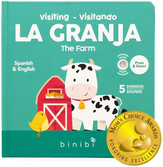 Interactive Bilingual Farm Sound Book