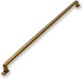 Appliance Handle Pull 18 in Vintage Antique Brass - Solid Metal Pull