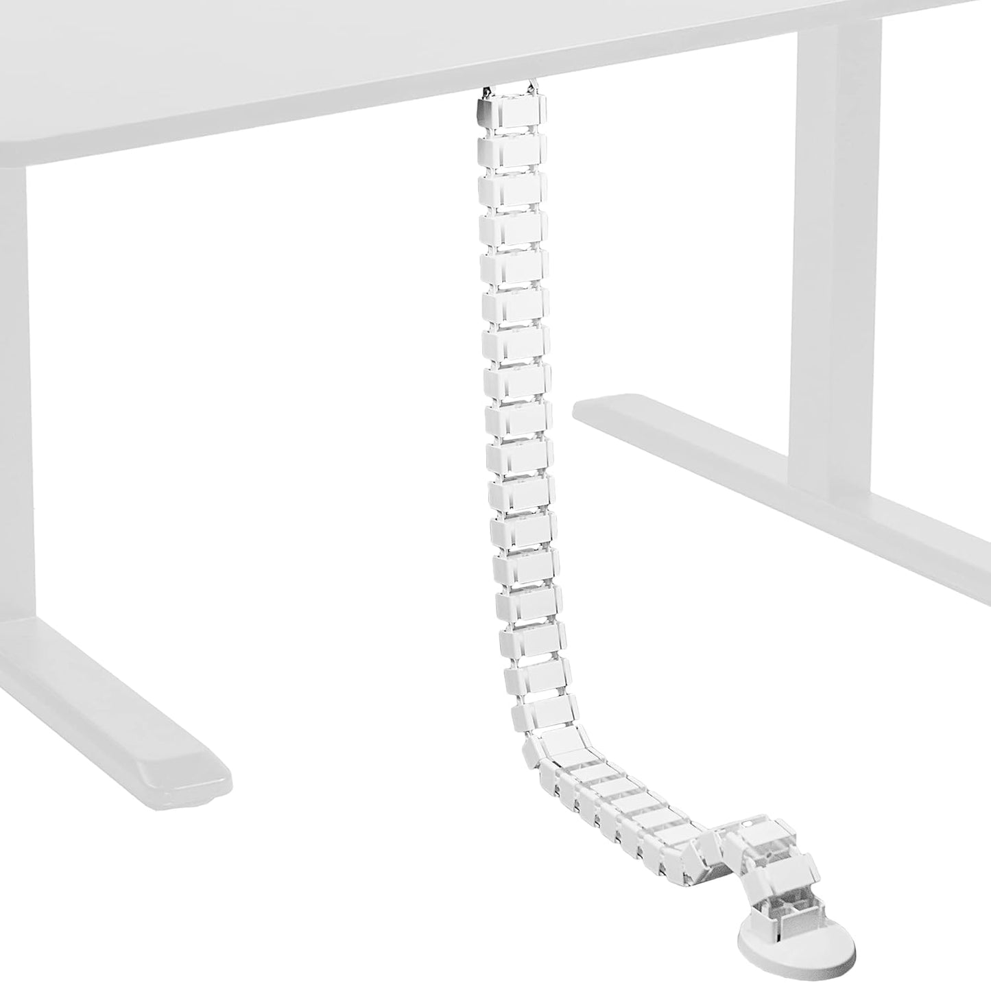 VIVO Under Desk Cable Management Kit for Home Office Organization