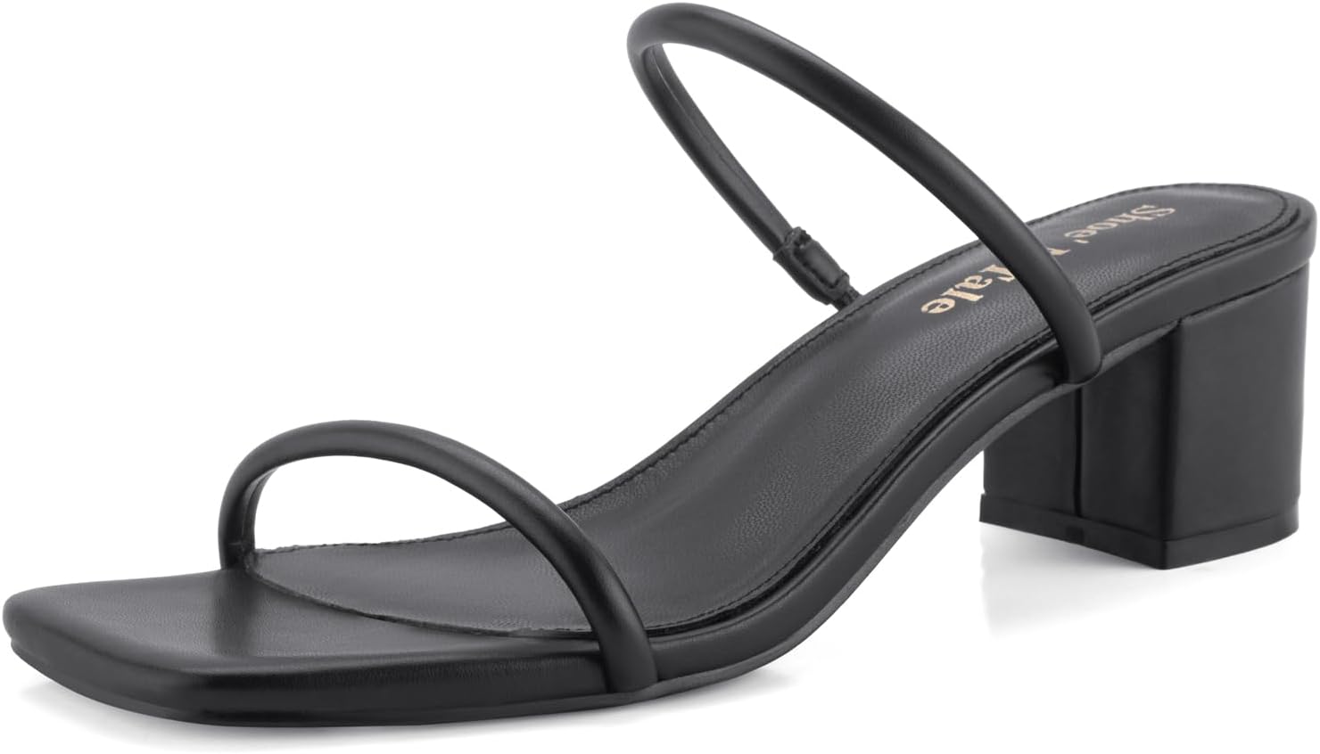 Shoe'N Tale Strappy Heels for Women - Elegant Low Block Sandals