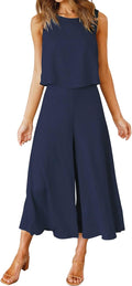 ROYLAMP Womens Summer 2 Piece Outfits - Lightweight Polyester Set