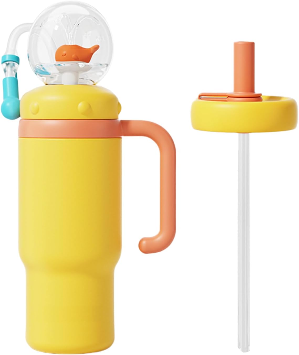 VICSPORT Whale Squirt Drinking Cup for Kids and Adults Fun