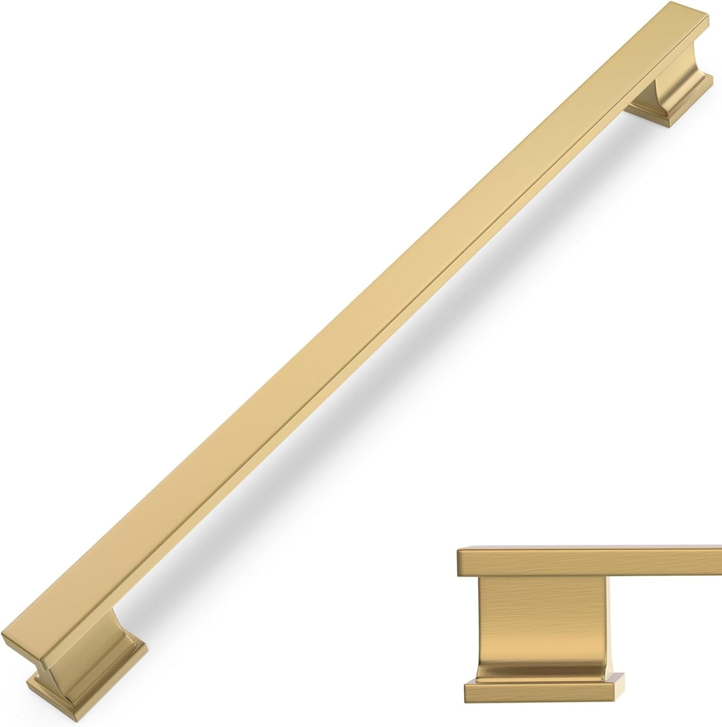 Champagne Bronze Cabinet Handles - 10 Inch Pulls for Kitchen