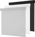 Cordless Roller Window Shades 100% Blackout Grey - Thermal Privacy