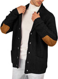 Esobo Men's Shawl Collar Cardigan Sweater for Stylish Comfort