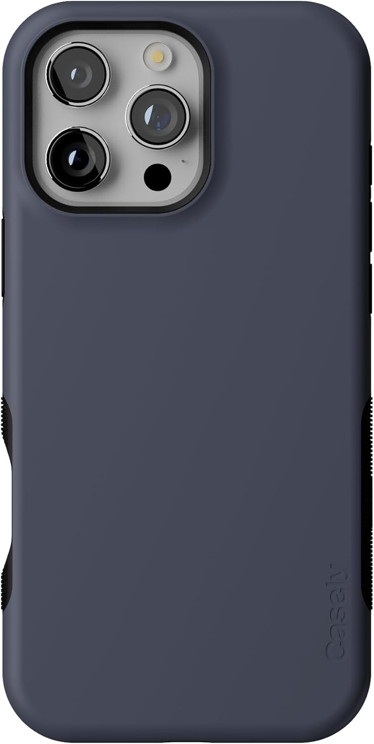 Casely iPhone 16 Pro Max Case - Slate Blue Bold Protection