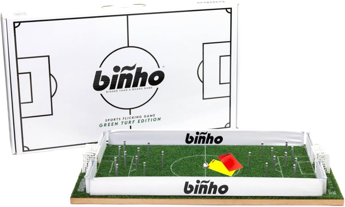 Binho Board Classic Game - Fast-Paced Finger Flicker Fun
