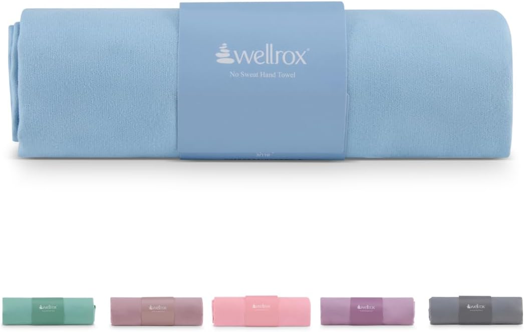 Quick-Dry Microfiber Yoga Towel by Wellrox