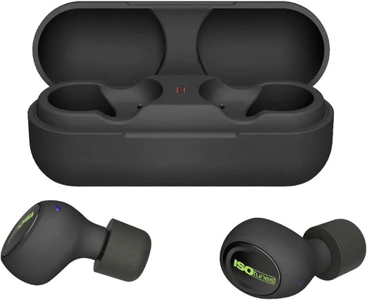 ISOtunes Free 2.0: 25dB Noise Reduction, 21H Battery, OSHA Compliant