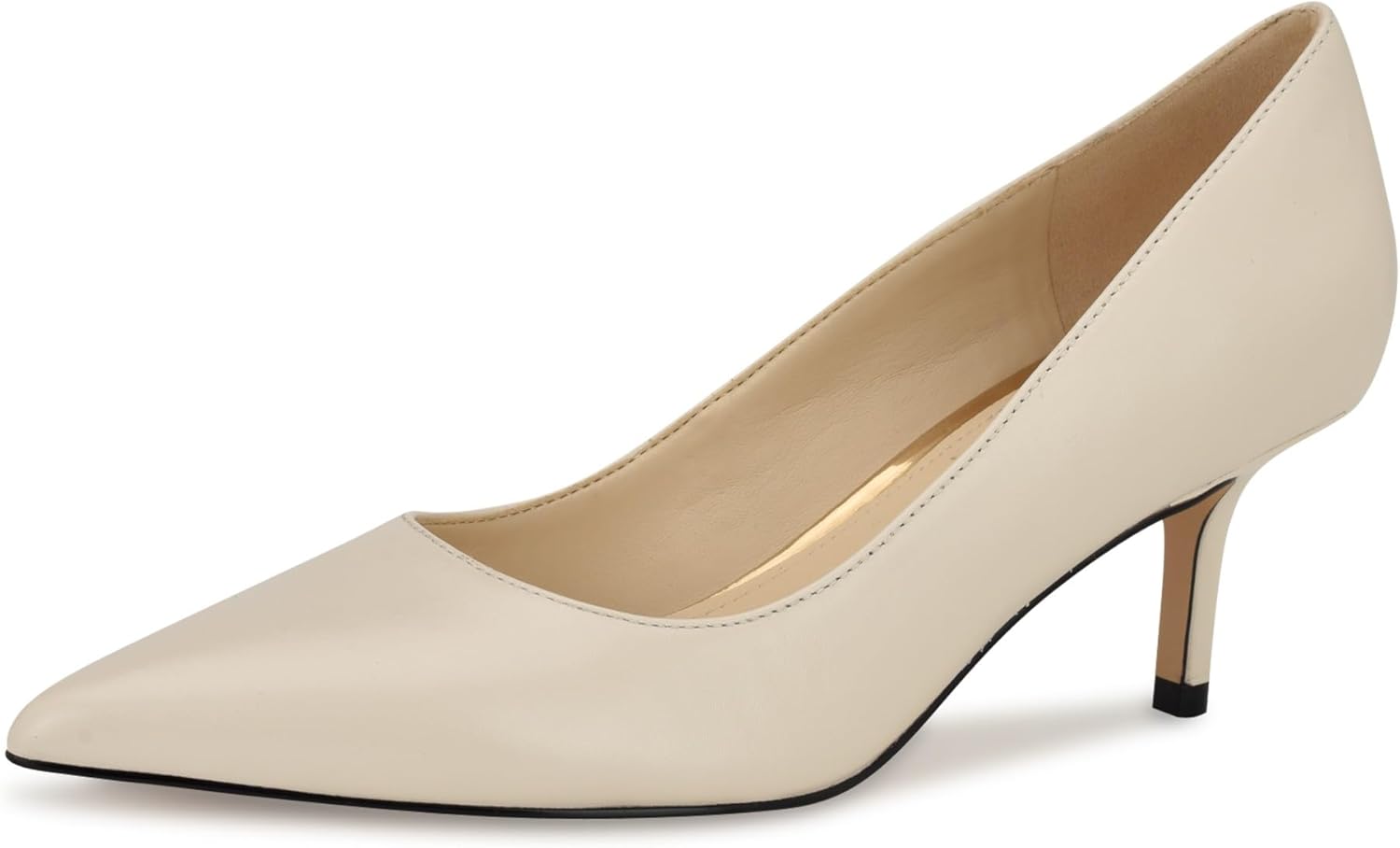 Nine West Womens Arlene Dress Pumps with Kitten Heel Style