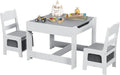 Costzon Kids Table and Chair Set - 3-in-1 Activity Table for Toddlers