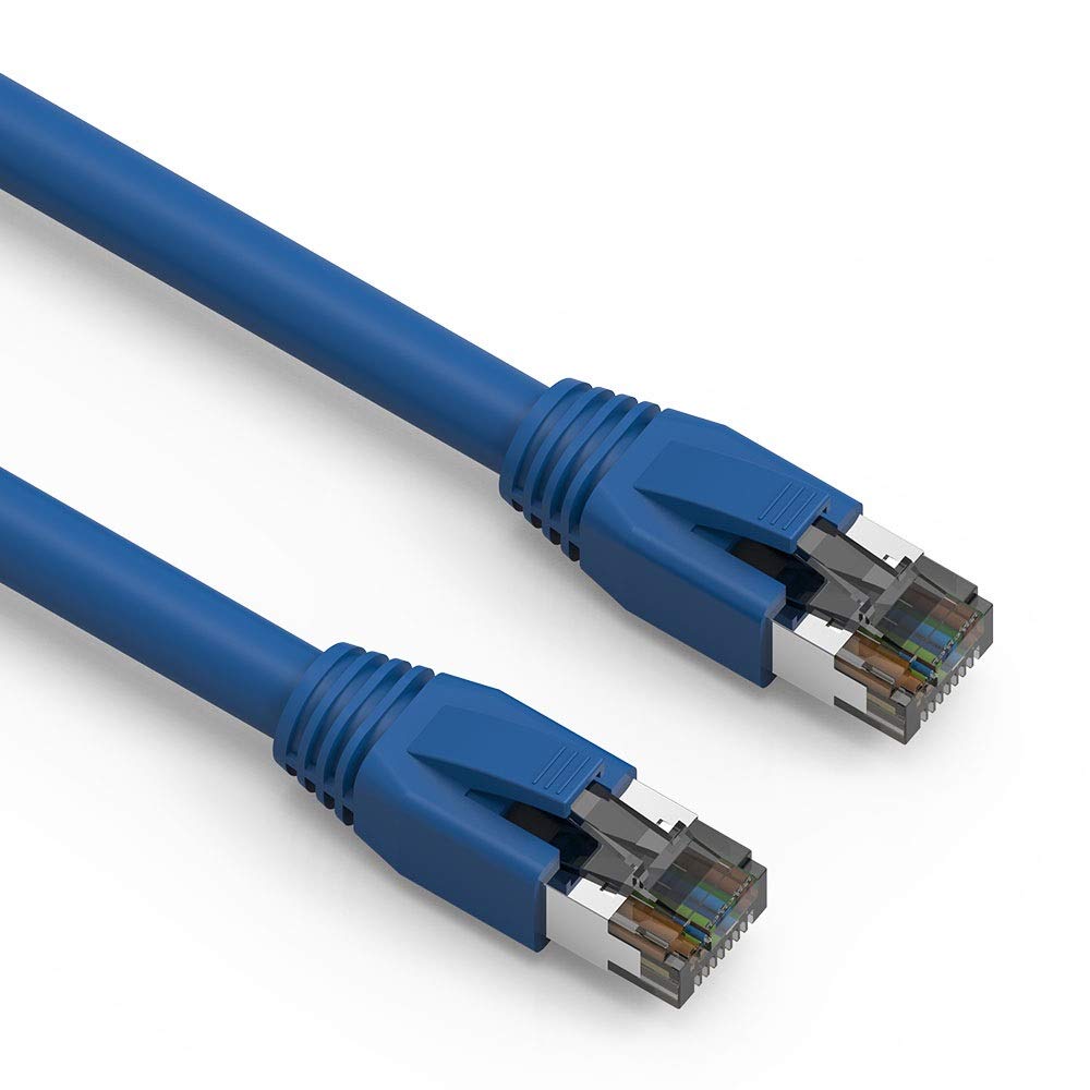 Nippon Labs Cat8 35FT Ethernet Cable for High-Speed Networking