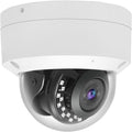 Real HD 4K 8MP PoE IP Vandal Dome Camera with Night Vision