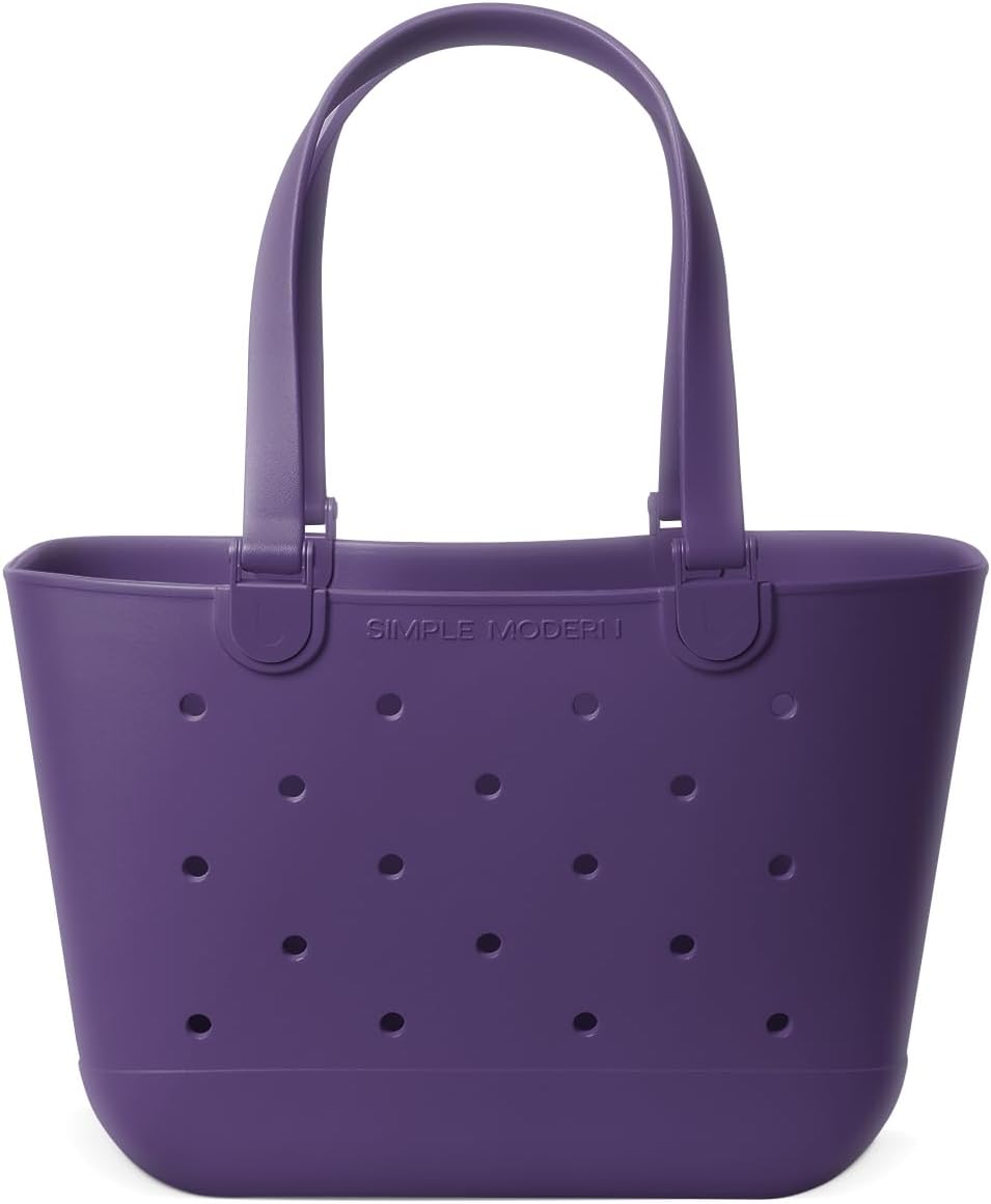 Simple Modern Large Beach Bag - Waterproof Tote for Travel & Sports